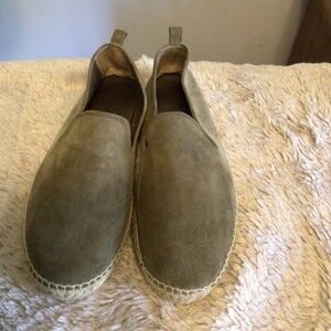 FRED MARTIN Espadrille  Suede Sz 43 Made in Spain